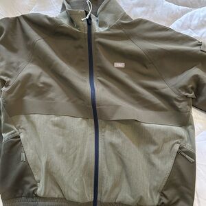 Figs Sydney scrub jacket  Olive